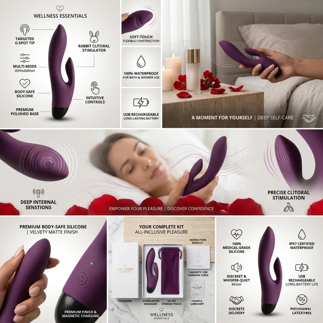 Dual Bloom Rabbit Vibrator